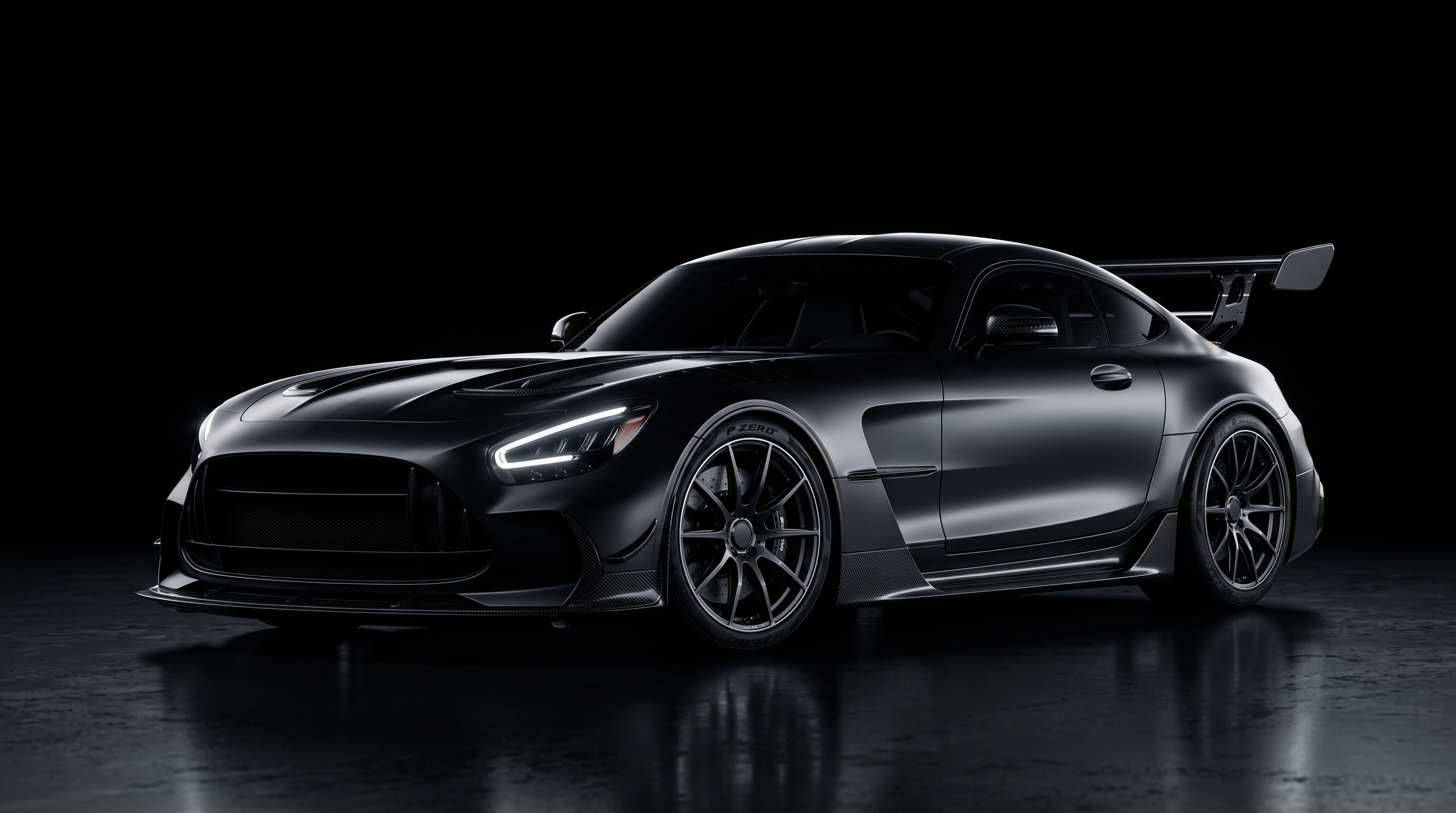Mercedes-AMG GT Black Series — noir carbone