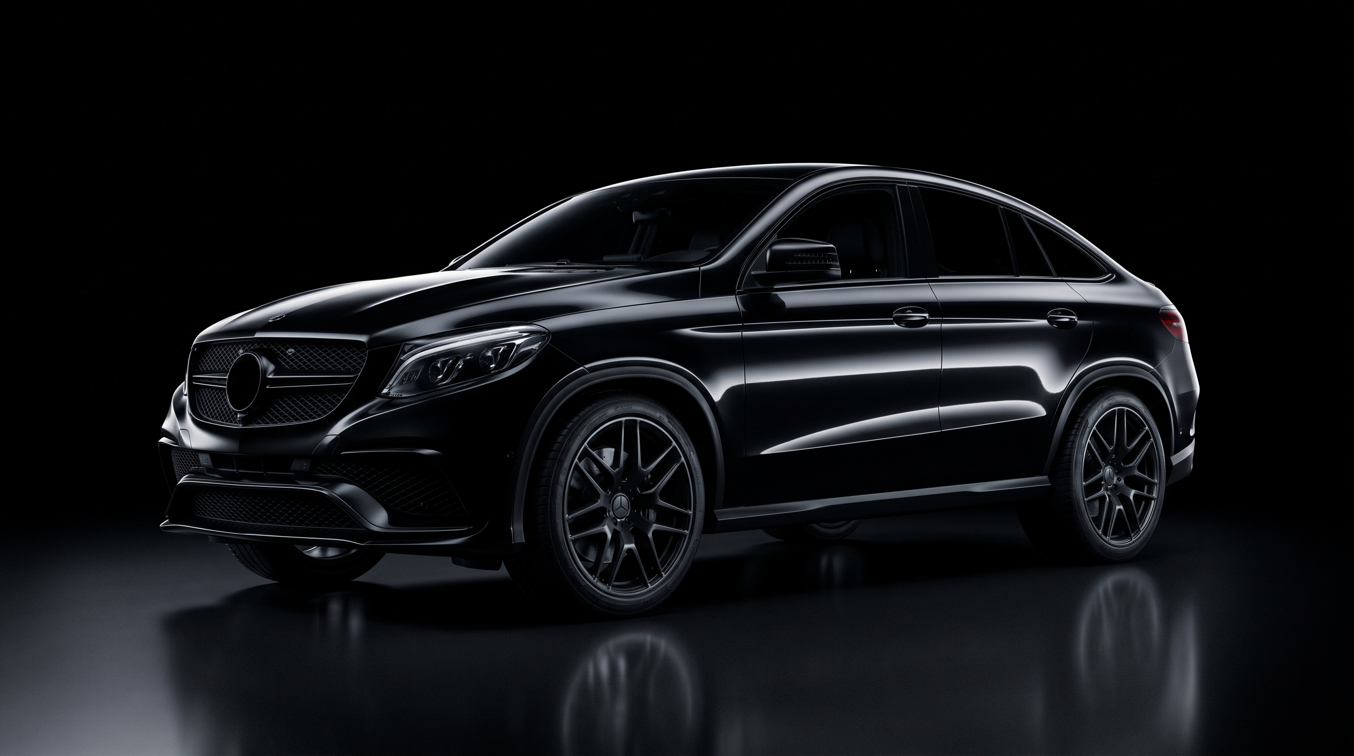 Mercedes GLE Coupé — noir brillant